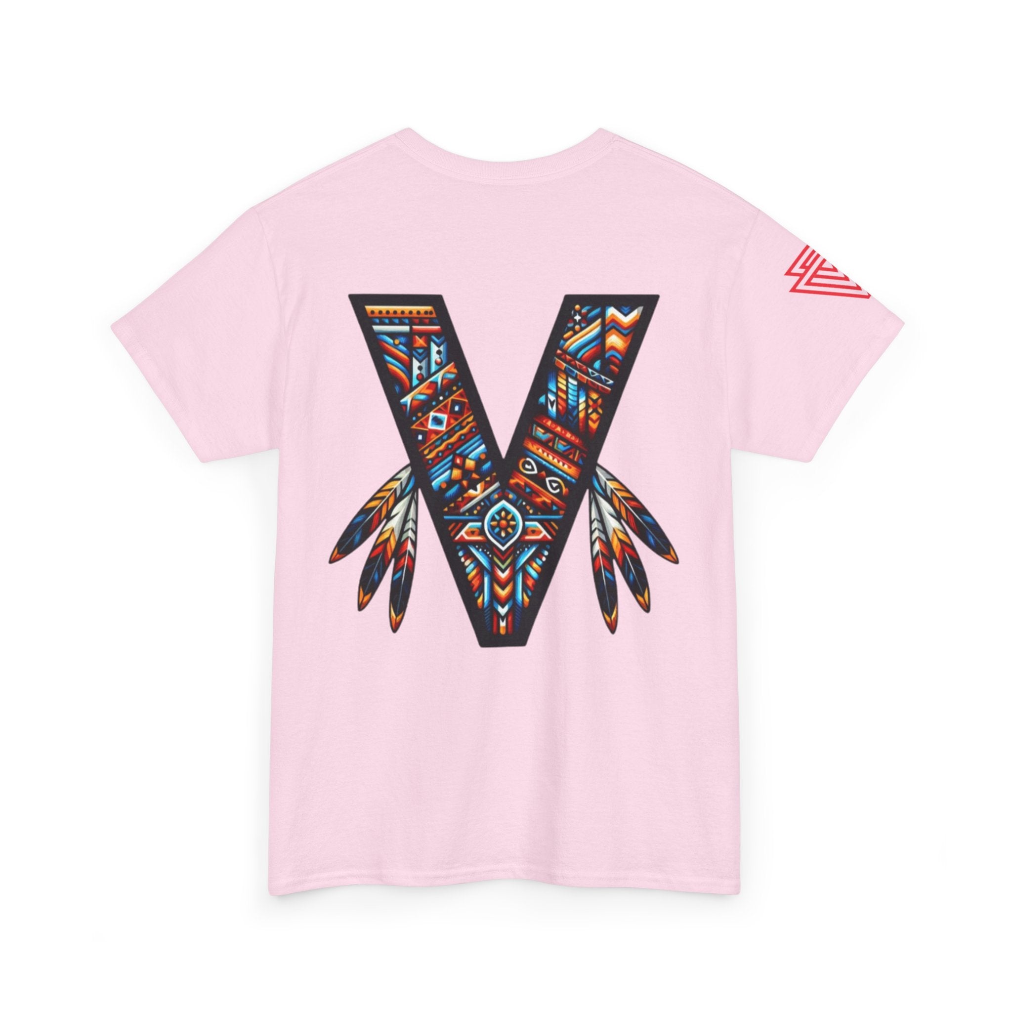 New Unisex Vozy T-shirt!! Vibrant Native-Inspired Tee, Unisex Heavy Cotton T-Shirt, Boho Graphic Tee, Casual Wear.