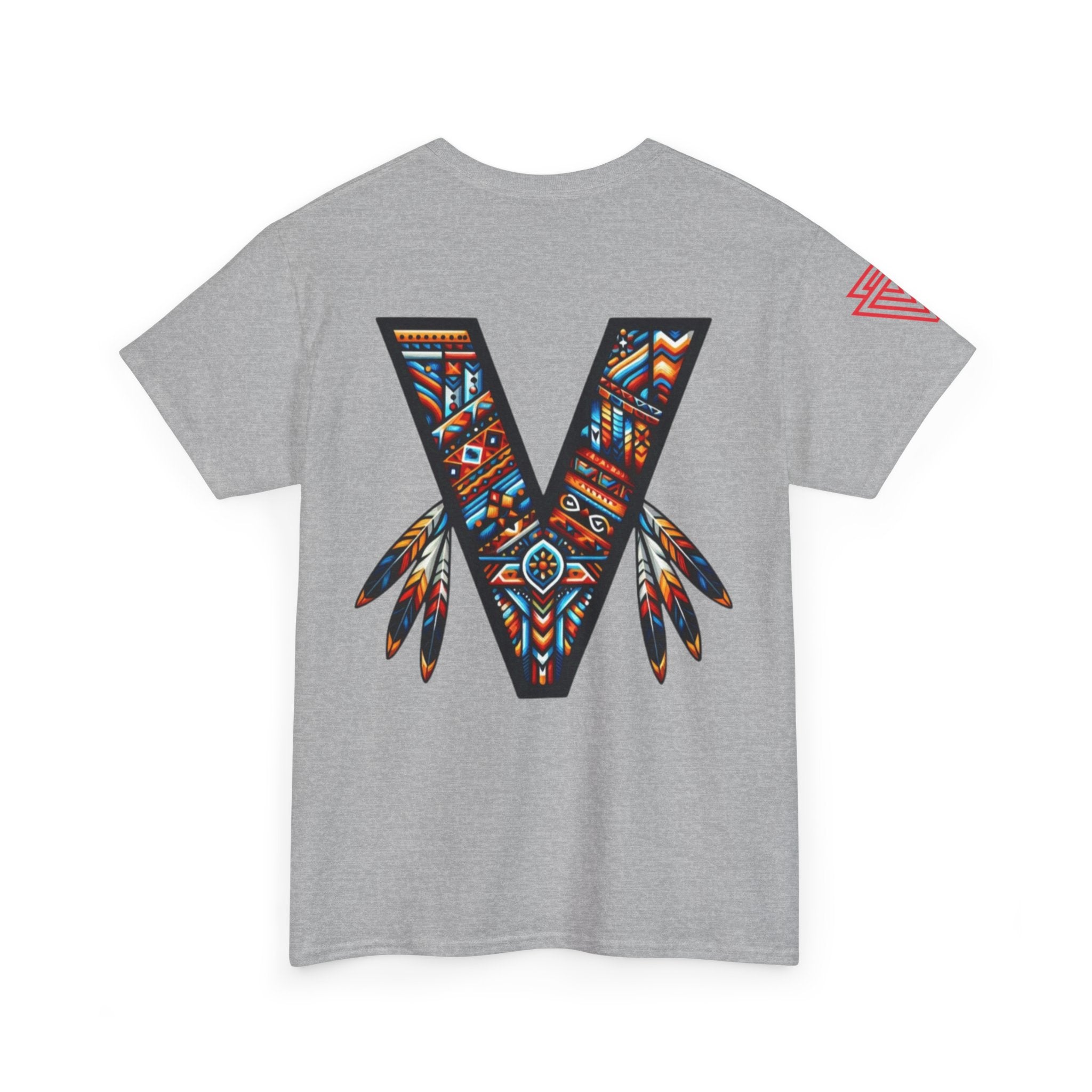 New Unisex Vozy T-shirt!! Vibrant Native-Inspired Tee, Unisex Heavy Cotton T-Shirt, Boho Graphic Tee, Casual Wear.