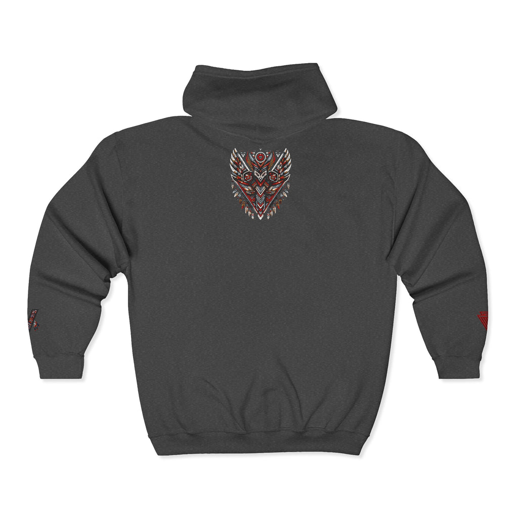 New Vozy Stylish Unisex Zip-Up Hoodie, Cozy Sweatshirt for Casual Outings, Great for Gifts, Everyday Wear, Comfortable Layering.