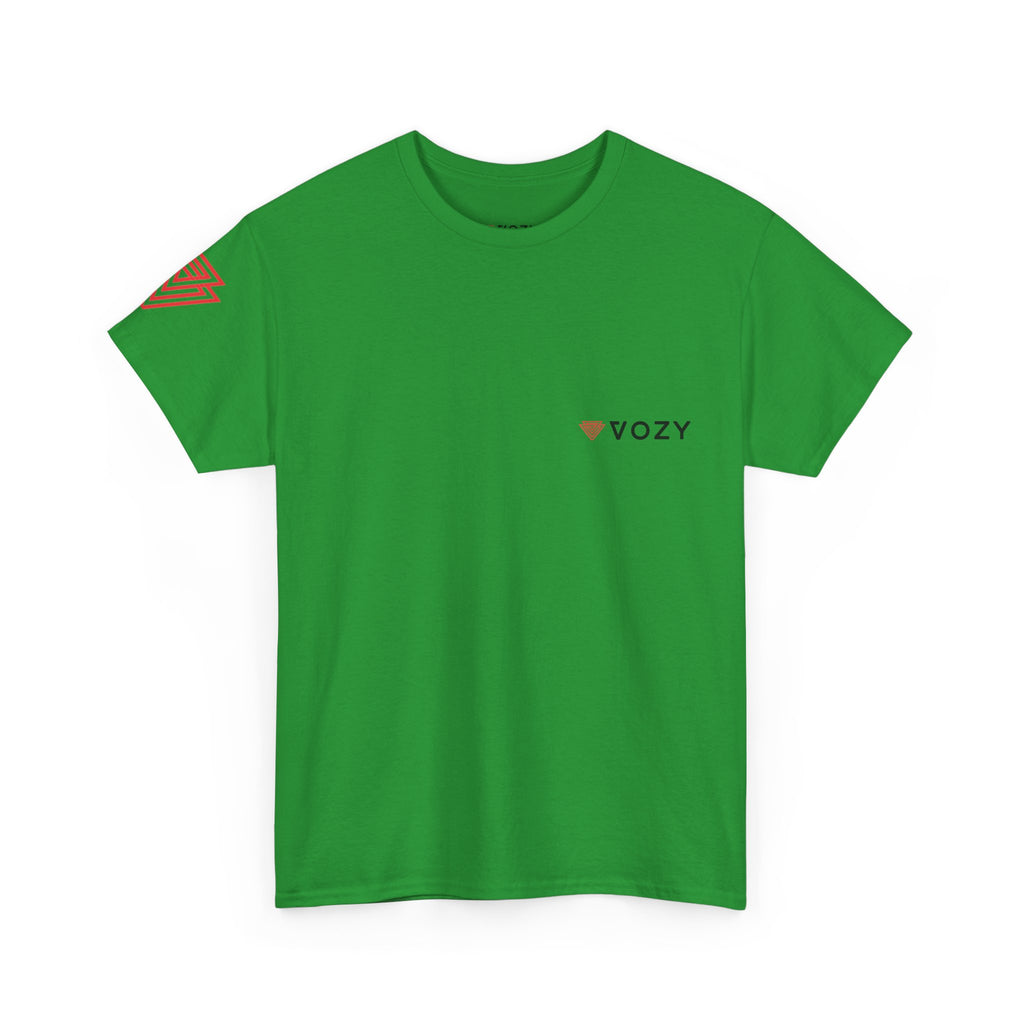 New Unisex Vozy T-shirt!! Vibrant Native-Inspired Tee, Unisex Heavy Cotton T-Shirt, Boho Graphic Tee, Casual Wear.