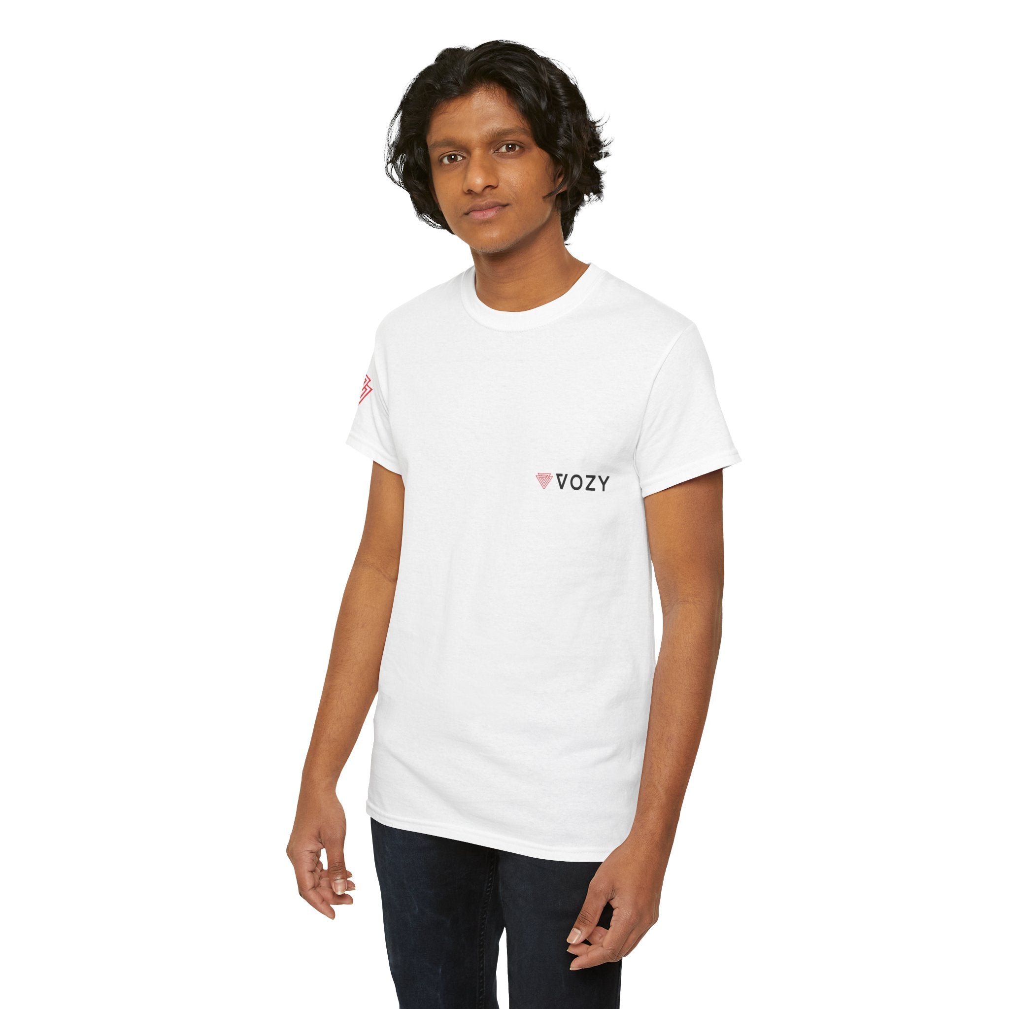 New Unisex Vozy T-shirt!! Vibrant Native-Inspired Tee, Unisex Heavy Cotton T-Shirt, Boho Graphic Tee, Casual Wear.