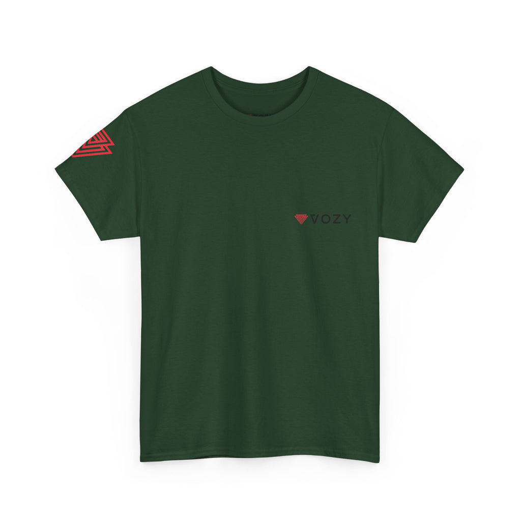 New Unisex Vozy T-shirt!! Vibrant Native-Inspired Tee, Unisex Heavy Cotton T-Shirt, Boho Graphic Tee, Casual Wear.