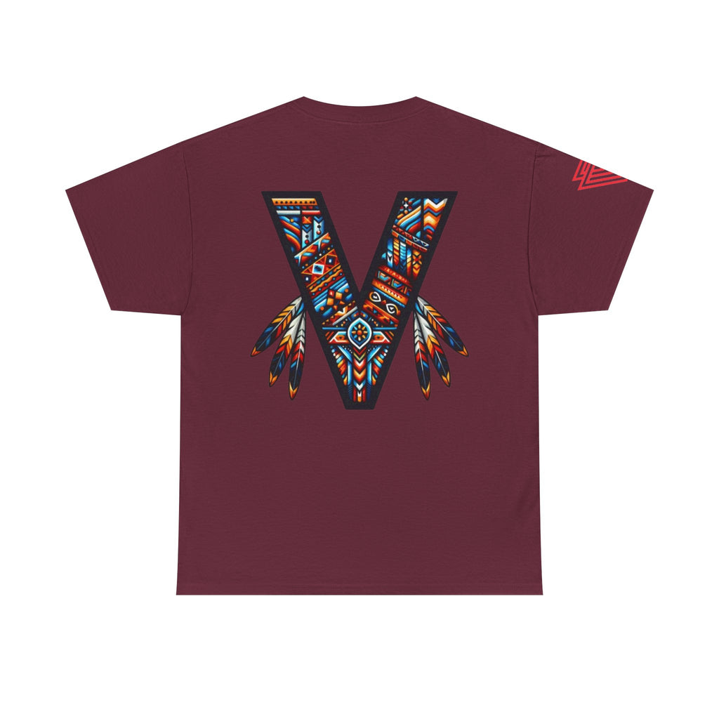 New Unisex Vozy T-shirt!! Vibrant Native-Inspired Tee, Unisex Heavy Cotton T-Shirt, Boho Graphic Tee, Casual Wear.
