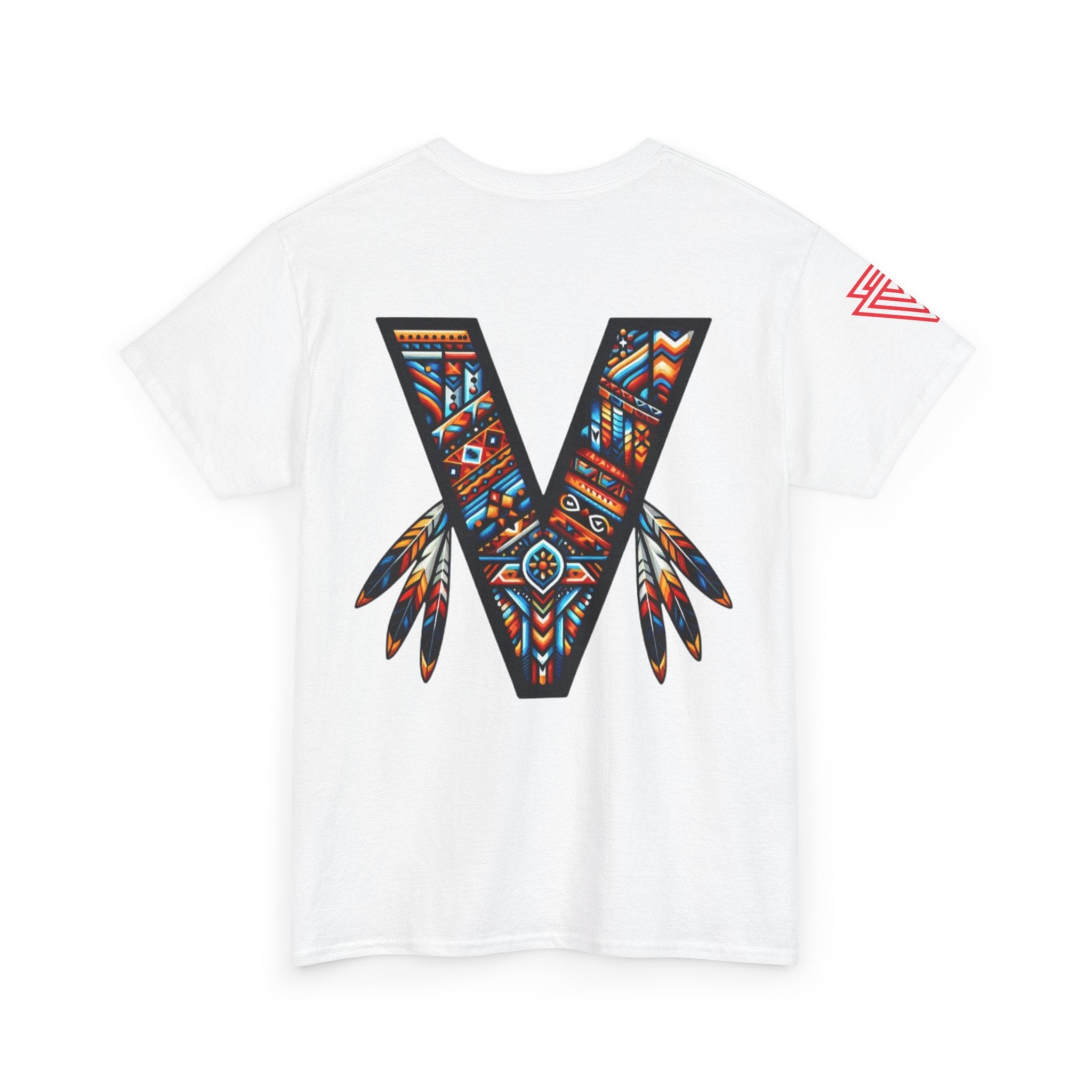 New Unisex Vozy T-shirt!! Vibrant Native-Inspired Tee, Unisex Heavy Cotton T-Shirt, Boho Graphic Tee, Casual Wear.