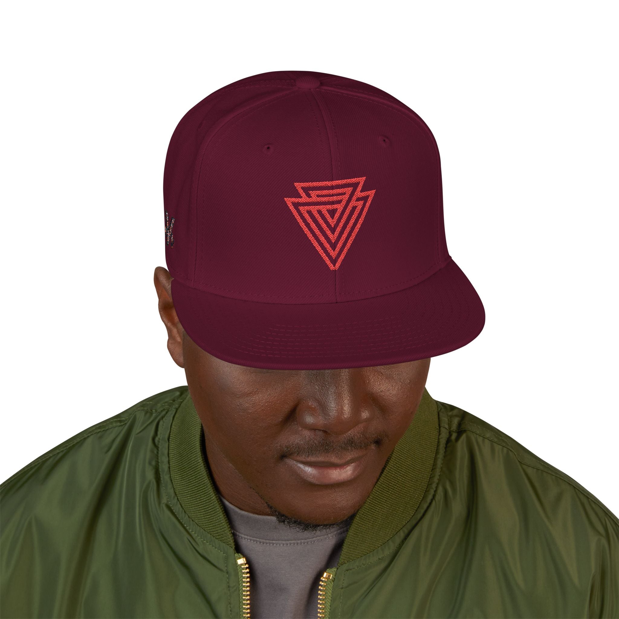New Vozy Vibrant Embroidered Snapback Hat, Trendy Cap, Streetwear Accessory, Gift for Him/Her, Casual Style Headwear!