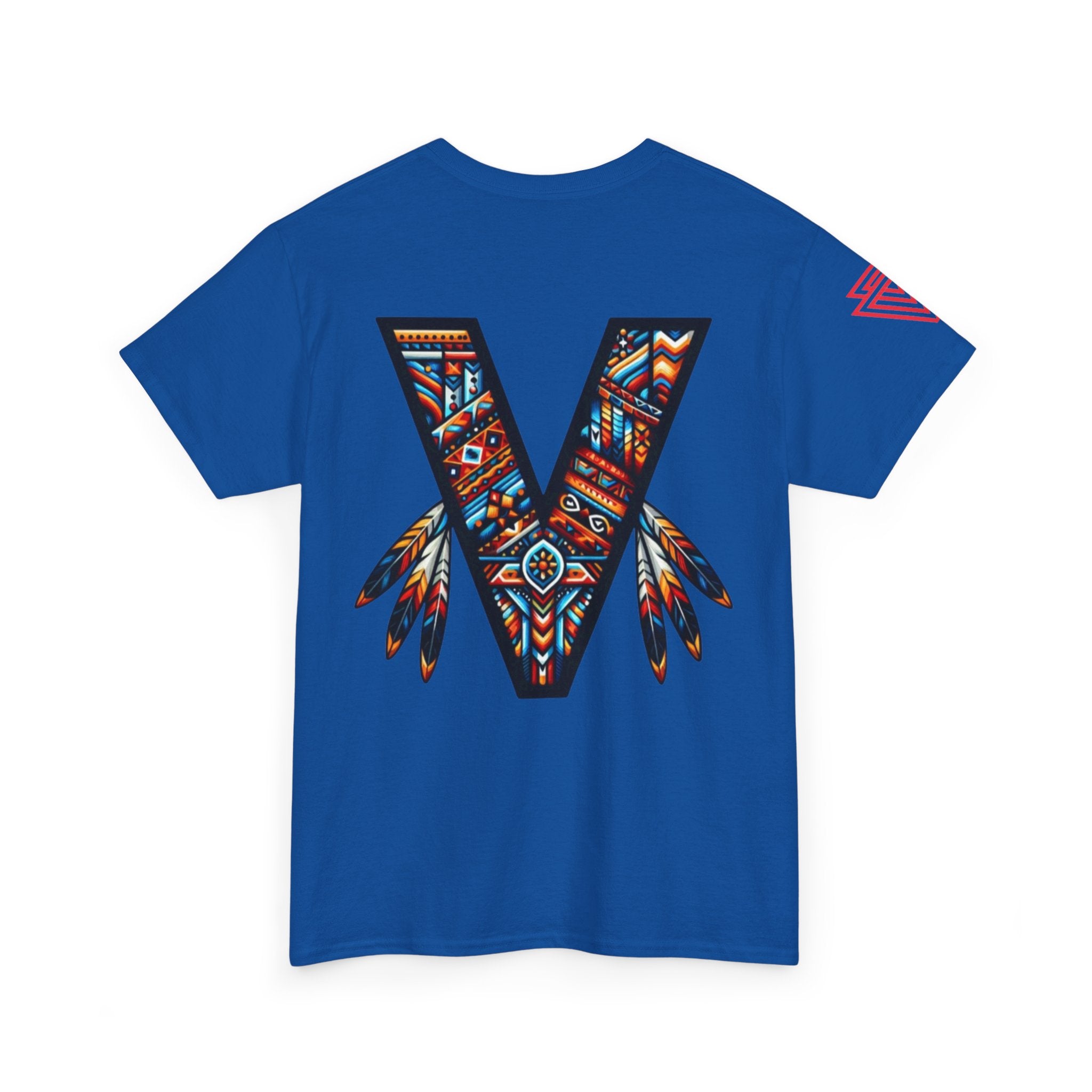 New Unisex Vozy T-shirt!! Vibrant Native-Inspired Tee, Unisex Heavy Cotton T-Shirt, Boho Graphic Tee, Casual Wear.