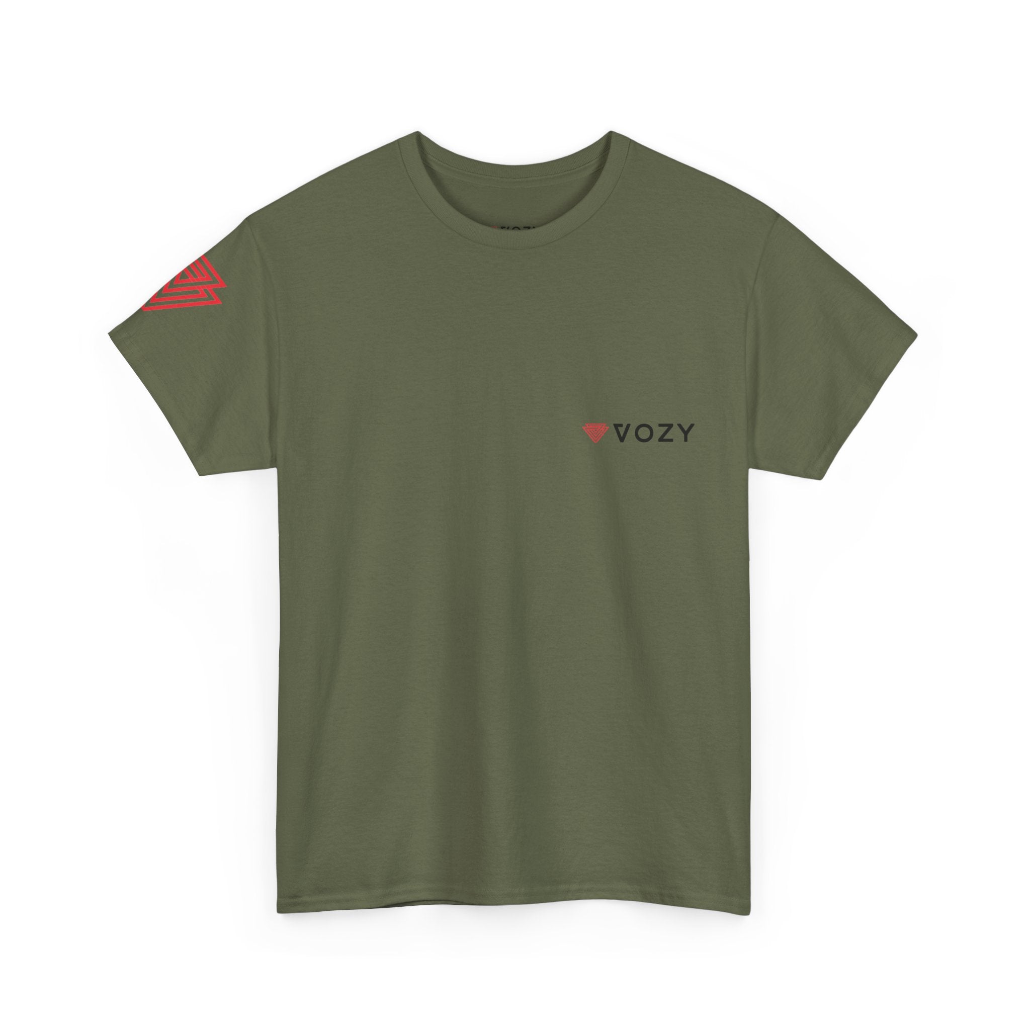 New Unisex Vozy T-shirt!! Vibrant Native-Inspired Tee, Unisex Heavy Cotton T-Shirt, Boho Graphic Tee, Casual Wear.