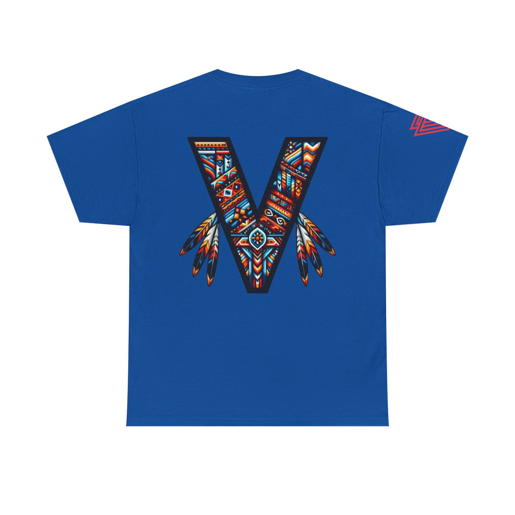 New Unisex Vozy T-shirt!! Vibrant Native-Inspired Tee, Unisex Heavy Cotton T-Shirt, Boho Graphic Tee, Casual Wear.