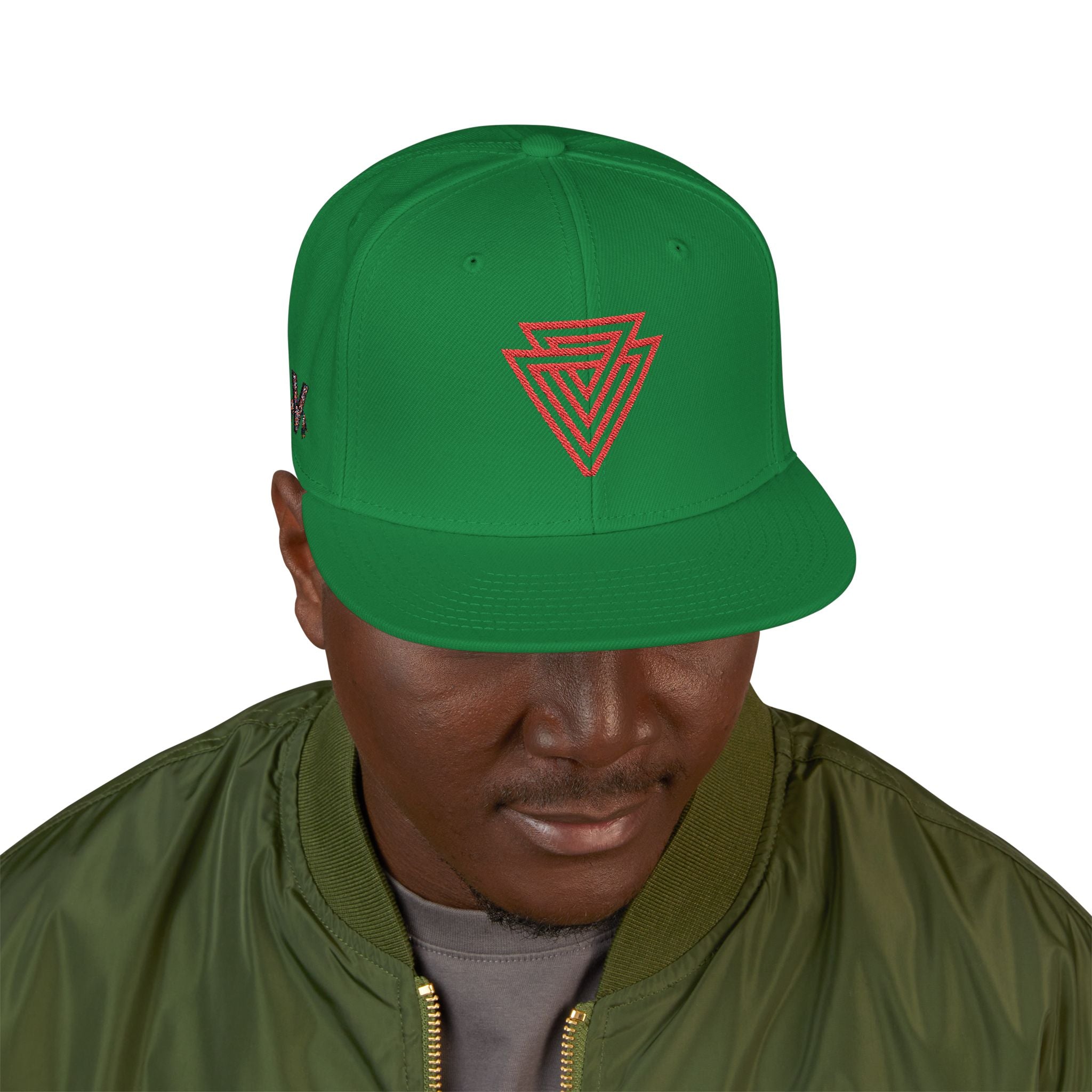 New Vozy Vibrant Embroidered Snapback Hat, Trendy Cap, Streetwear Accessory, Gift for Him/Her, Casual Style Headwear!