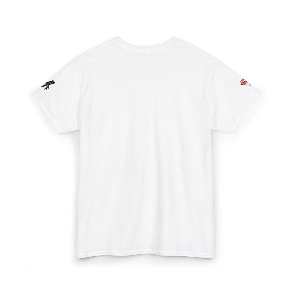 New Vozy Unisex Heavy Cotton Tee with Cool Design - Casual Wear, Graphic Shirt, Streetwear Fashion, Gift for Friends, Everyday Comfort.