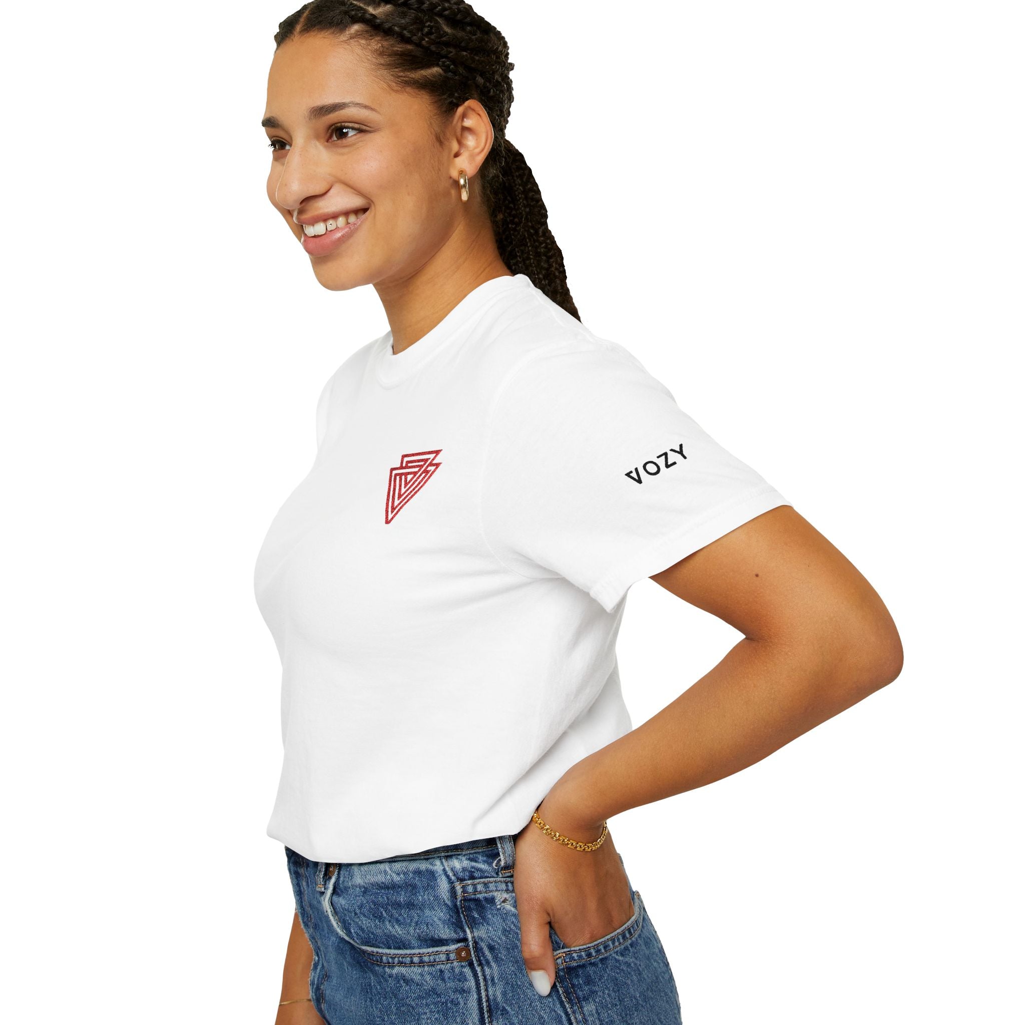 New Vozy Unisex T-Shirt, Comfortable, Ideal for Casual Wear, Beach Days, Parties, Gifts, Festivals.