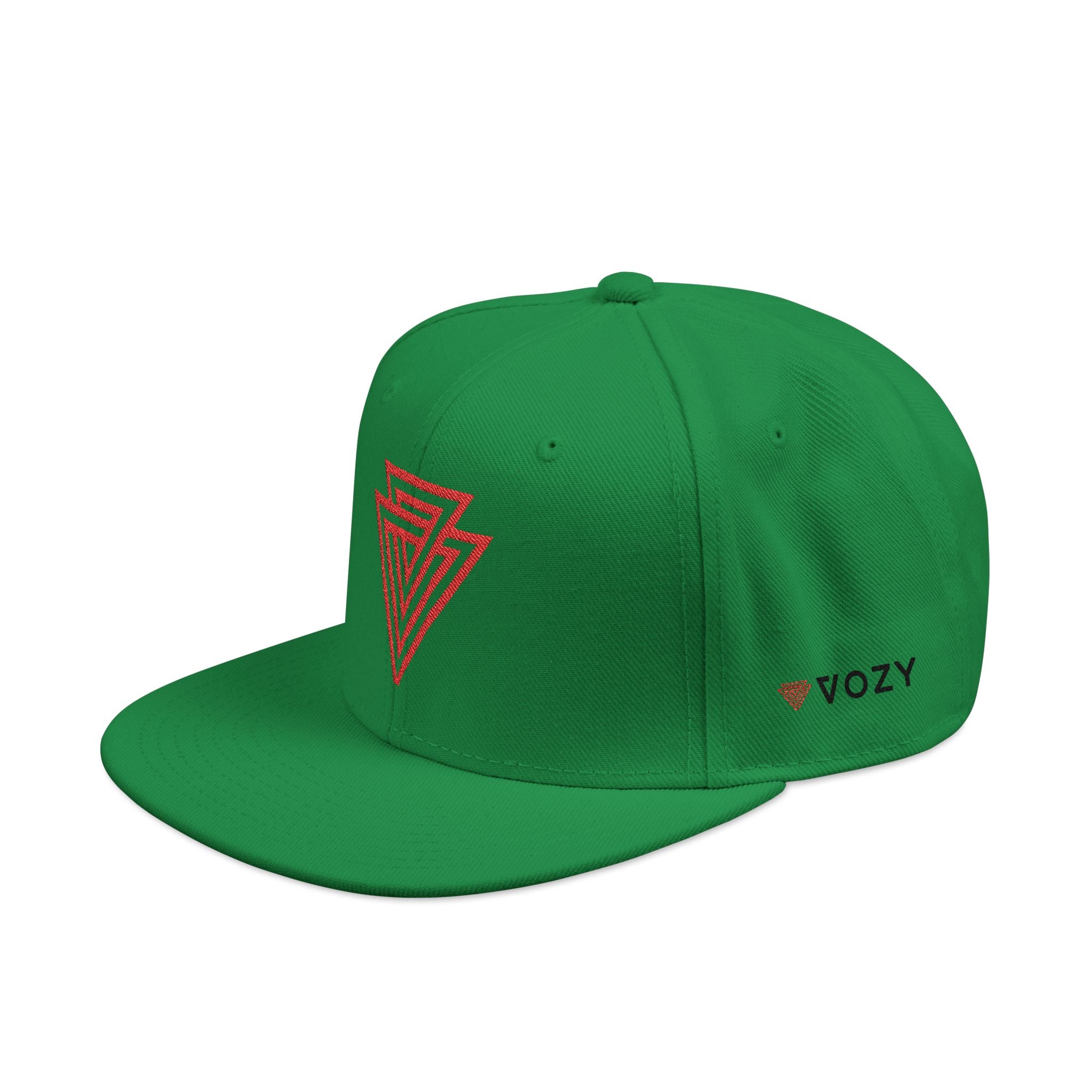 New Vozy Vibrant Embroidered Snapback Hat, Trendy Cap, Streetwear Accessory, Gift for Him/Her, Casual Style Headwear!