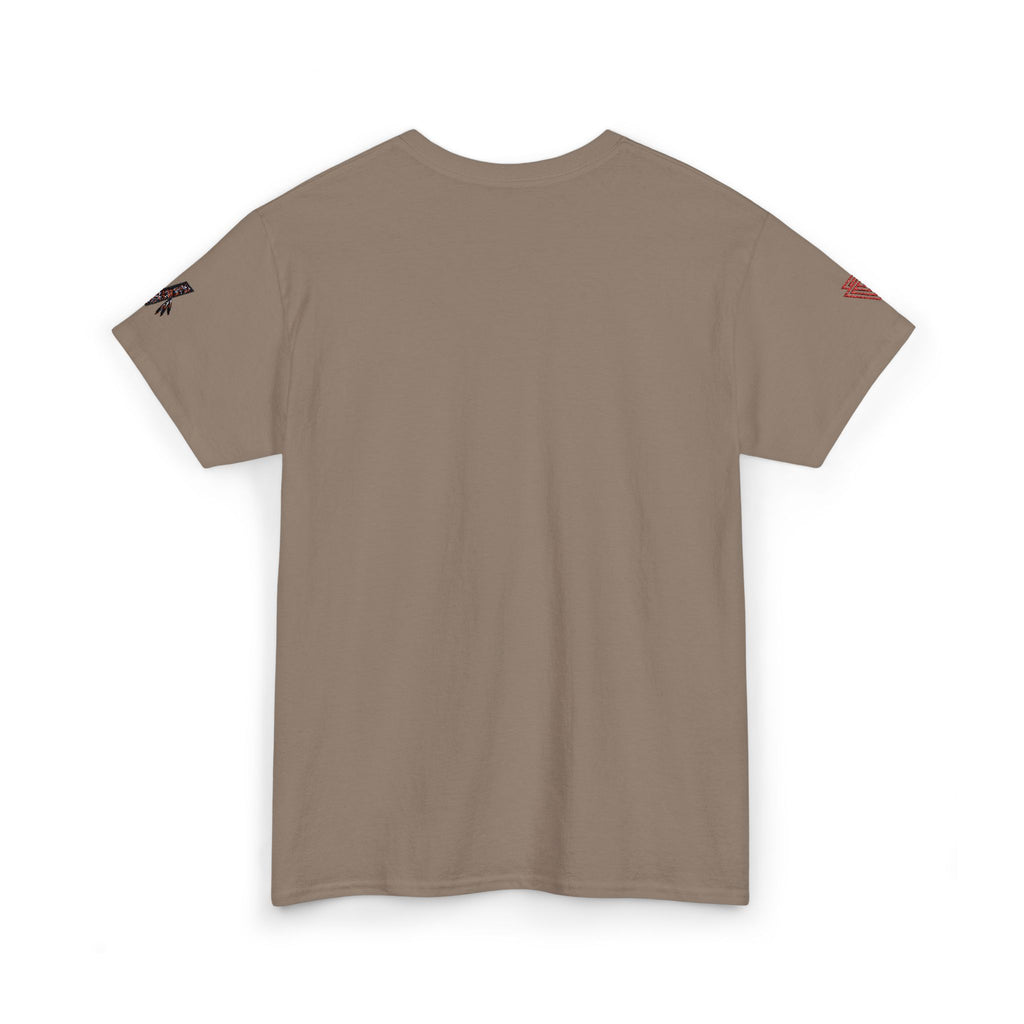 New Vozy Unisex Heavy Cotton Tee with Cool Design - Casual Wear, Graphic Shirt, Streetwear Fashion, Gift for Friends, Everyday Comfort.