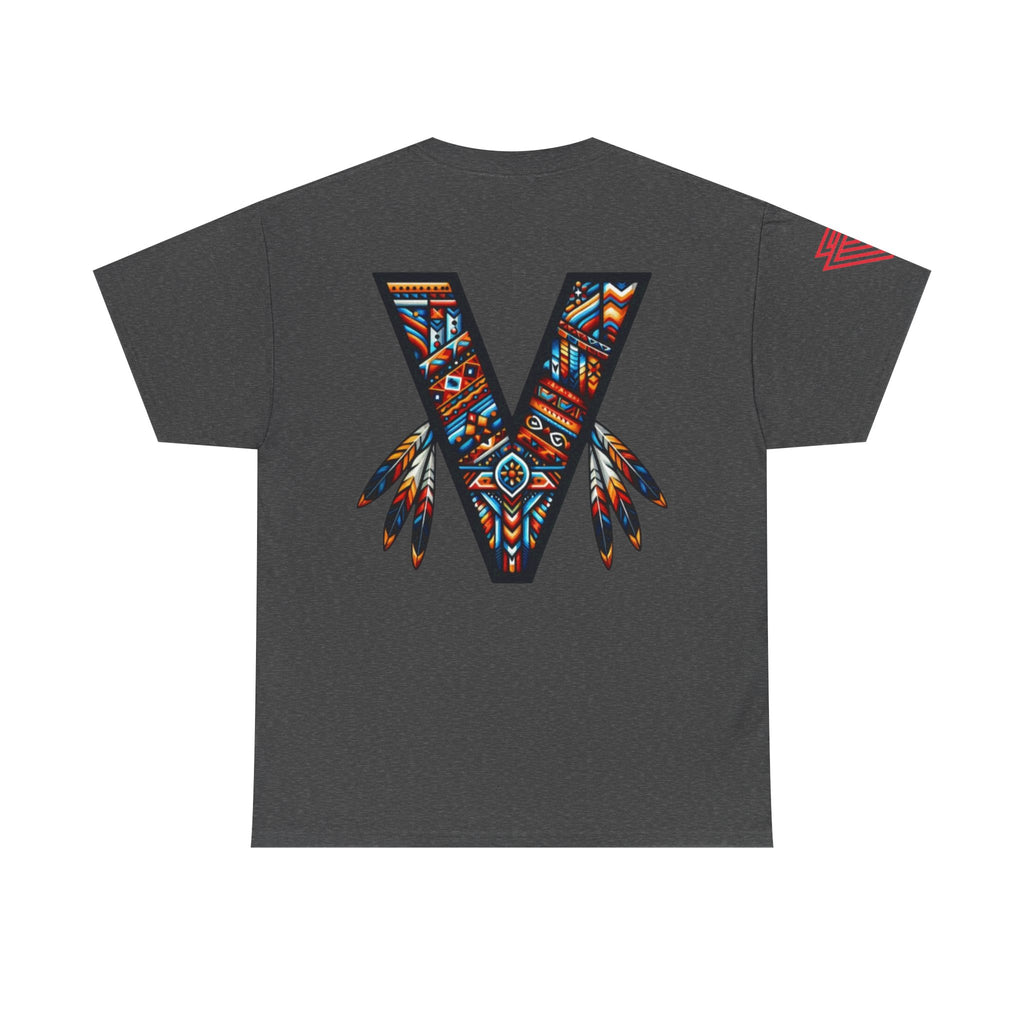 New Unisex Vozy T-shirt!! Vibrant Native-Inspired Tee, Unisex Heavy Cotton T-Shirt, Boho Graphic Tee, Casual Wear.