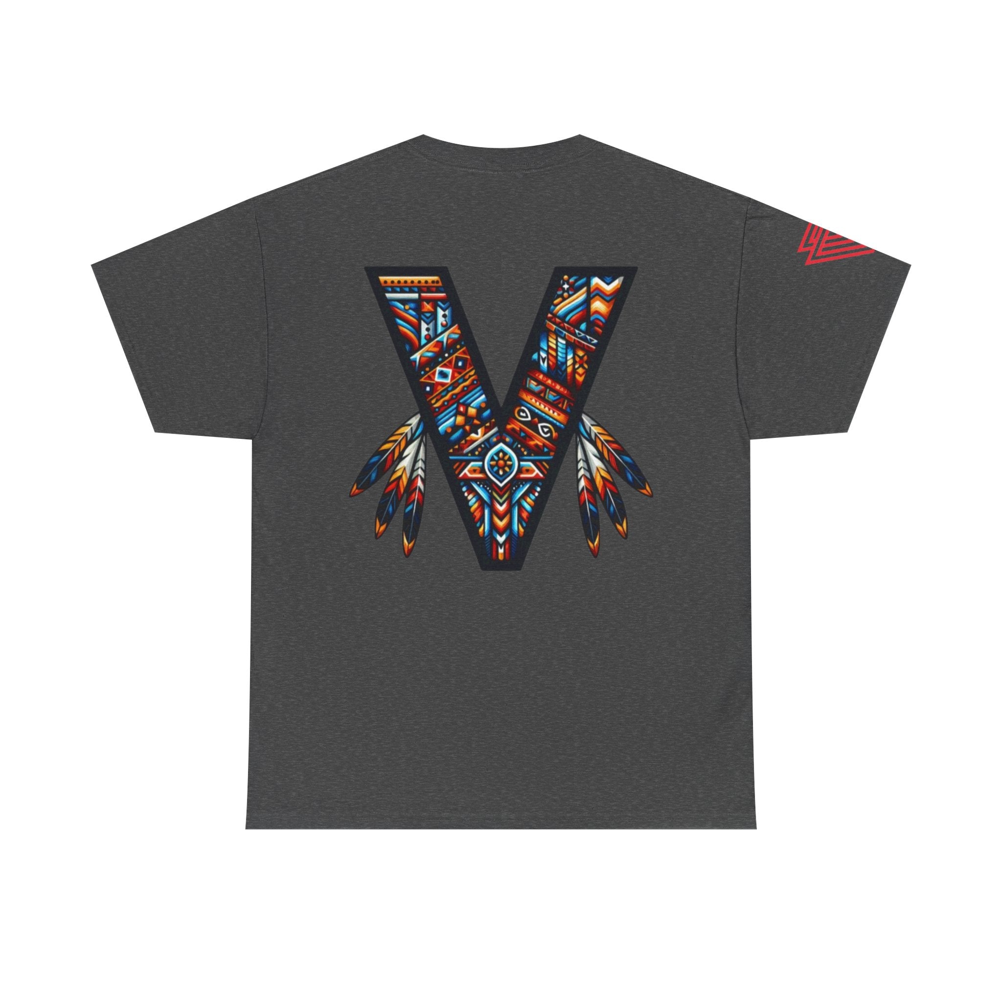 New Unisex Vozy T-shirt!! Vibrant Native-Inspired Tee, Unisex Heavy Cotton T-Shirt, Boho Graphic Tee, Casual Wear.