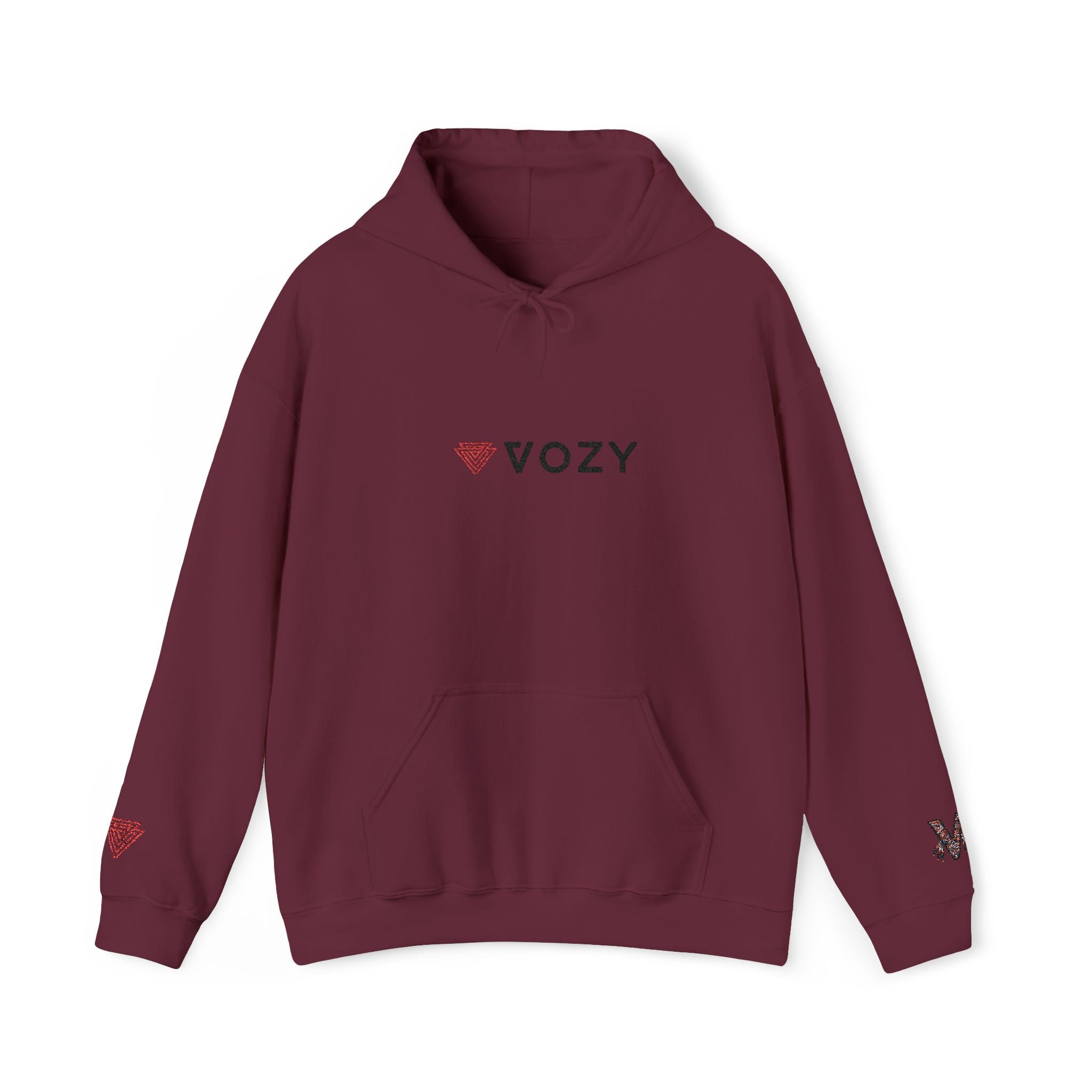 New Vozy Vibrant Graphic Unisex Hooded Sweatshirt - Perfect for Every Casual Occasion, Gift for Friends, Streetwear, Cozy Lounge.