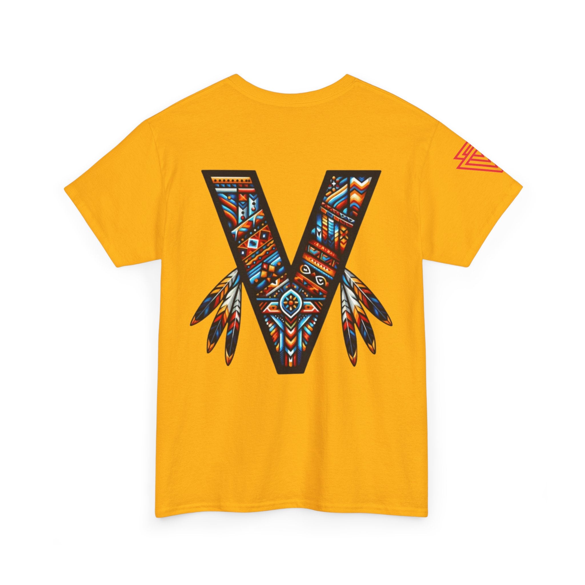 New Unisex Vozy T-shirt!! Vibrant Native-Inspired Tee, Unisex Heavy Cotton T-Shirt, Boho Graphic Tee, Casual Wear.