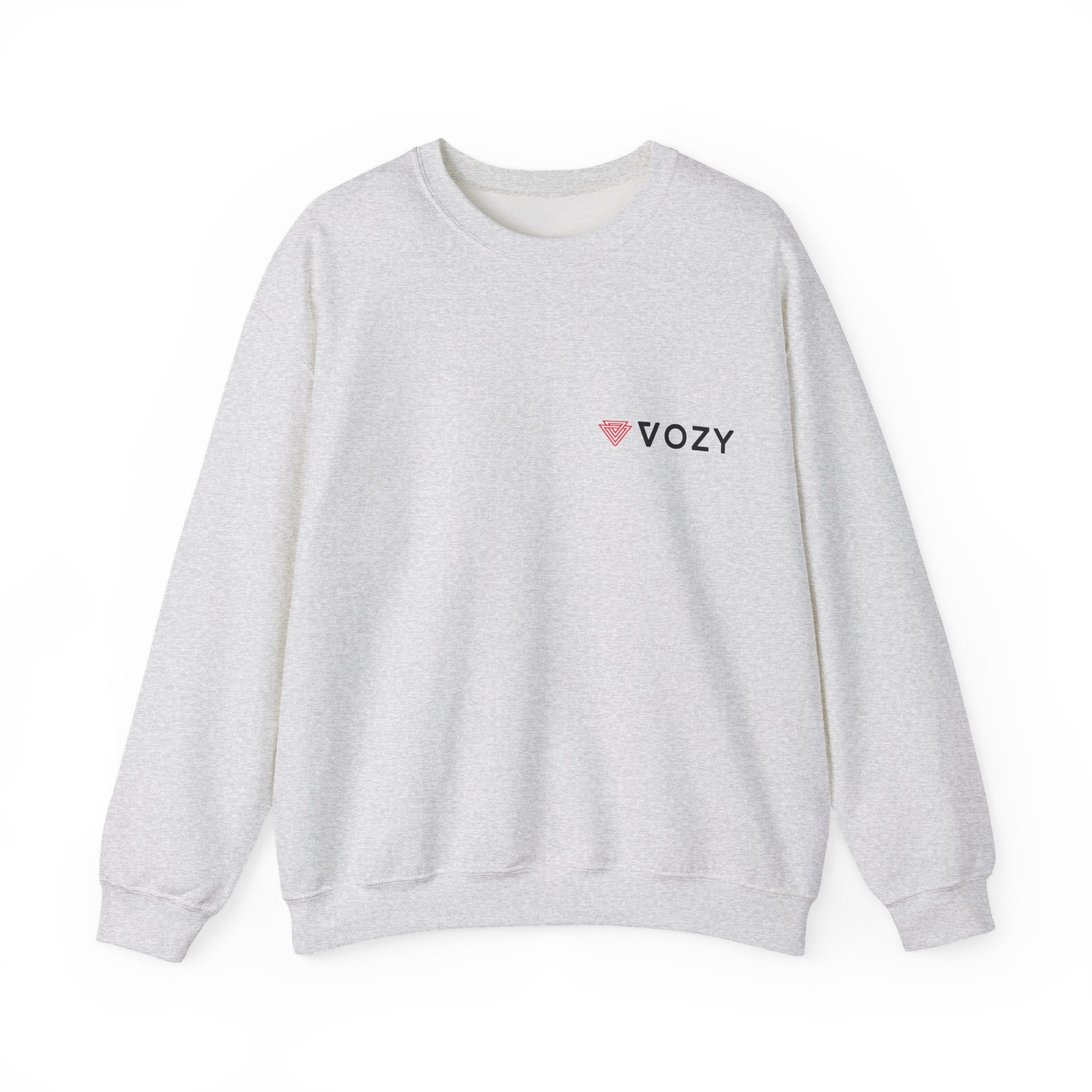 New Vozy Unisex Crewneck Sweatshirt, Cozy Pullover, Casual Wear, Graphic Sweatshirt, Gift for Her, Layering Piece.