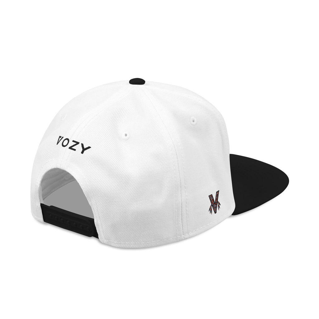 New Vozy Vibrant Embroidered Snapback Hat, Trendy Cap, Streetwear Accessory, Gift for Him/Her, Casual Style Headwear!
