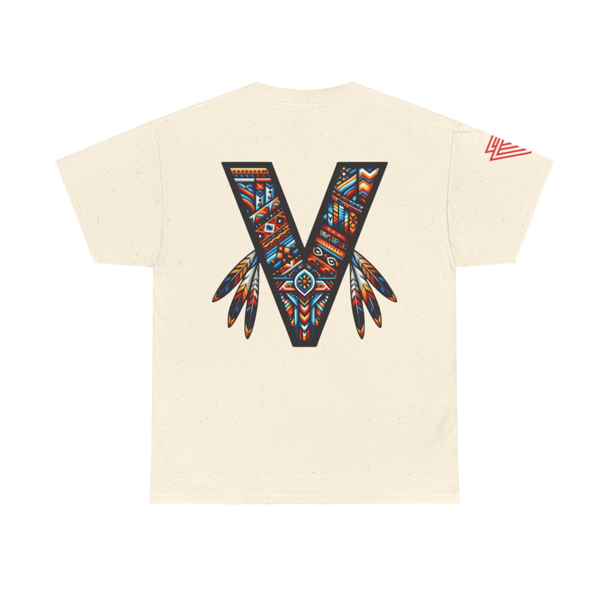 New Unisex Vozy T-shirt!! Vibrant Native-Inspired Tee, Unisex Heavy Cotton T-Shirt, Boho Graphic Tee, Casual Wear.