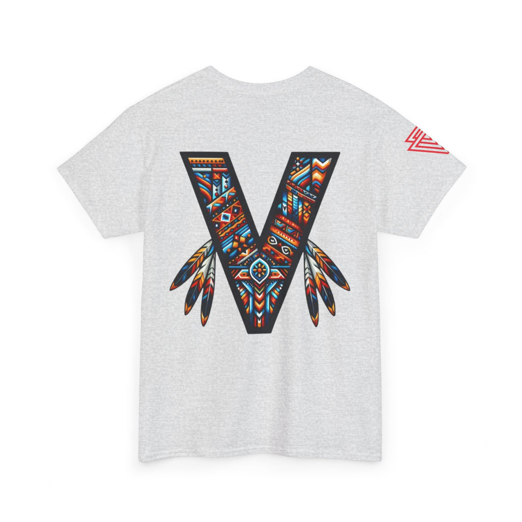 New Unisex Vozy T-shirt!! Vibrant Native-Inspired Tee, Unisex Heavy Cotton T-Shirt, Boho Graphic Tee, Casual Wear.