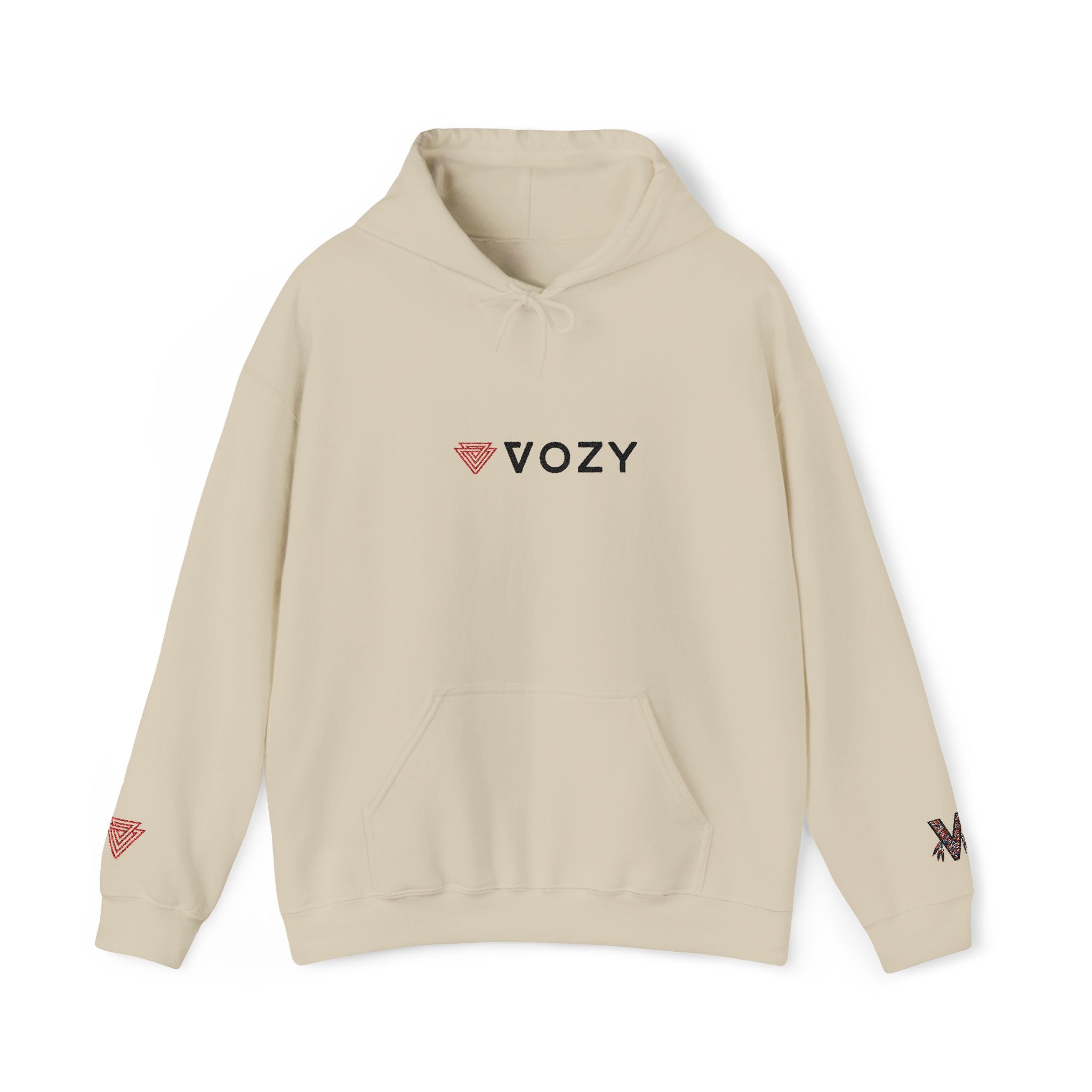 New Vozy Vibrant Graphic Unisex Hooded Sweatshirt - Perfect for Every Casual Occasion, Gift for Friends, Streetwear, Cozy Lounge.