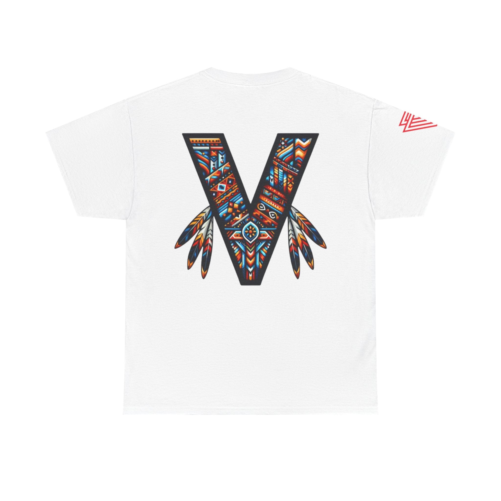 New Unisex Vozy T-shirt!! Vibrant Native-Inspired Tee, Unisex Heavy Cotton T-Shirt, Boho Graphic Tee, Casual Wear.
