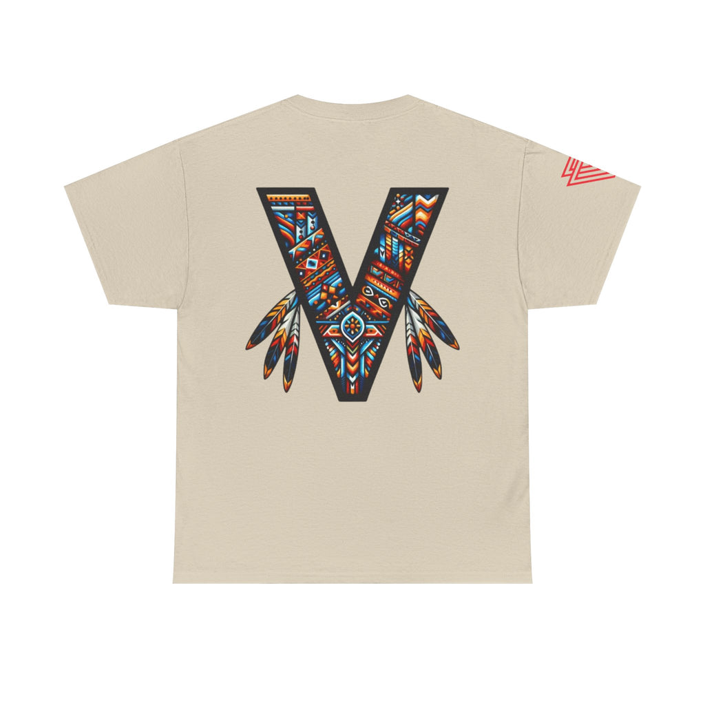 New Unisex Vozy T-shirt!! Vibrant Native-Inspired Tee, Unisex Heavy Cotton T-Shirt, Boho Graphic Tee, Casual Wear.
