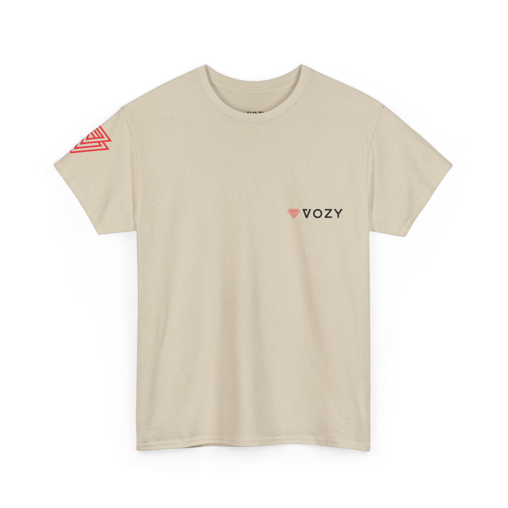 New Unisex Vozy T-shirt!! Vibrant Native-Inspired Tee, Unisex Heavy Cotton T-Shirt, Boho Graphic Tee, Casual Wear.