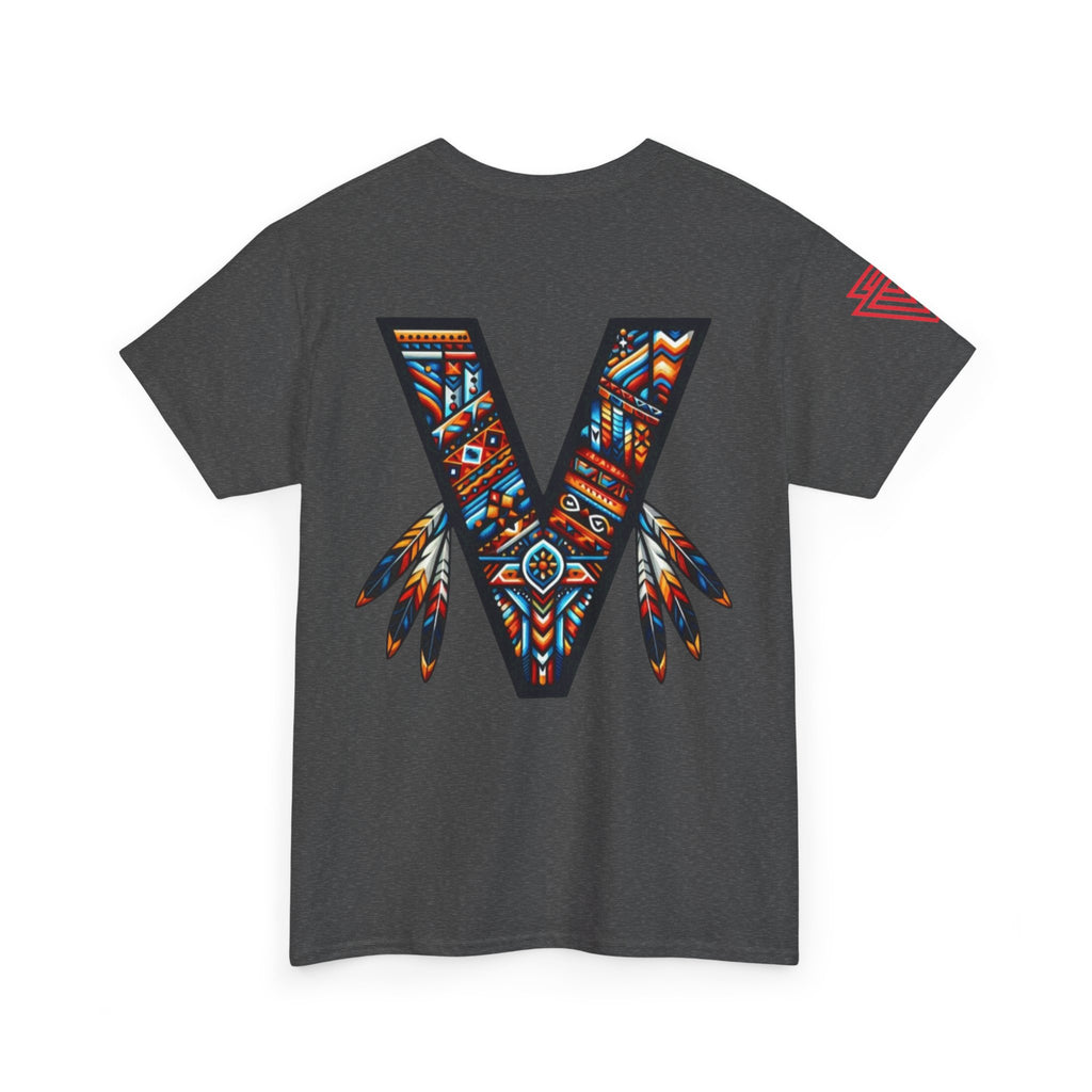 New Unisex Vozy T-shirt!! Vibrant Native-Inspired Tee, Unisex Heavy Cotton T-Shirt, Boho Graphic Tee, Casual Wear.