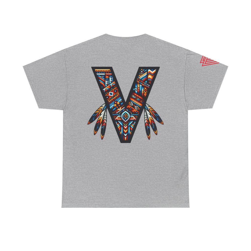 New Unisex Vozy T-shirt!! Vibrant Native-Inspired Tee, Unisex Heavy Cotton T-Shirt, Boho Graphic Tee, Casual Wear.