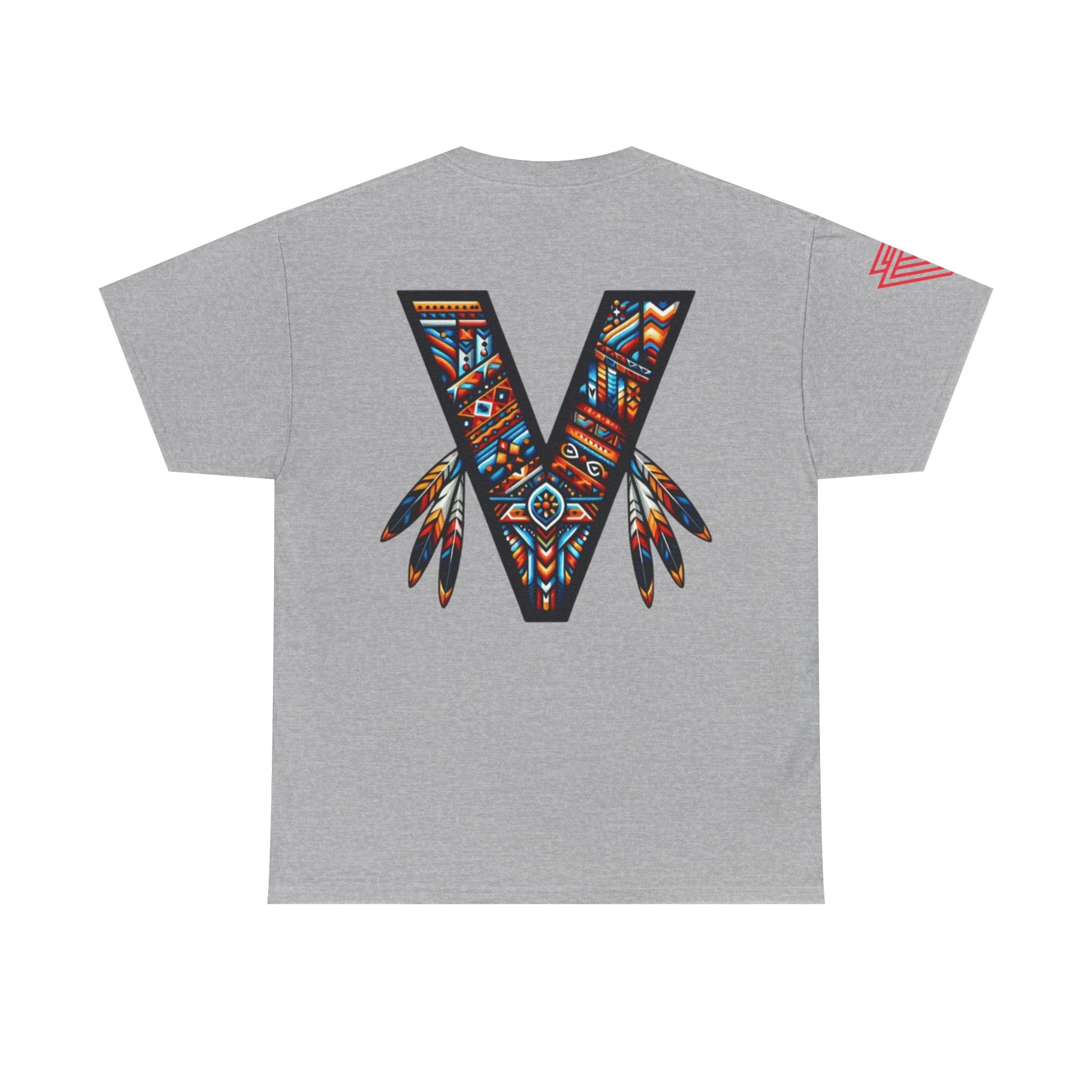 New Unisex Vozy T-shirt!! Vibrant Native-Inspired Tee, Unisex Heavy Cotton T-Shirt, Boho Graphic Tee, Casual Wear.