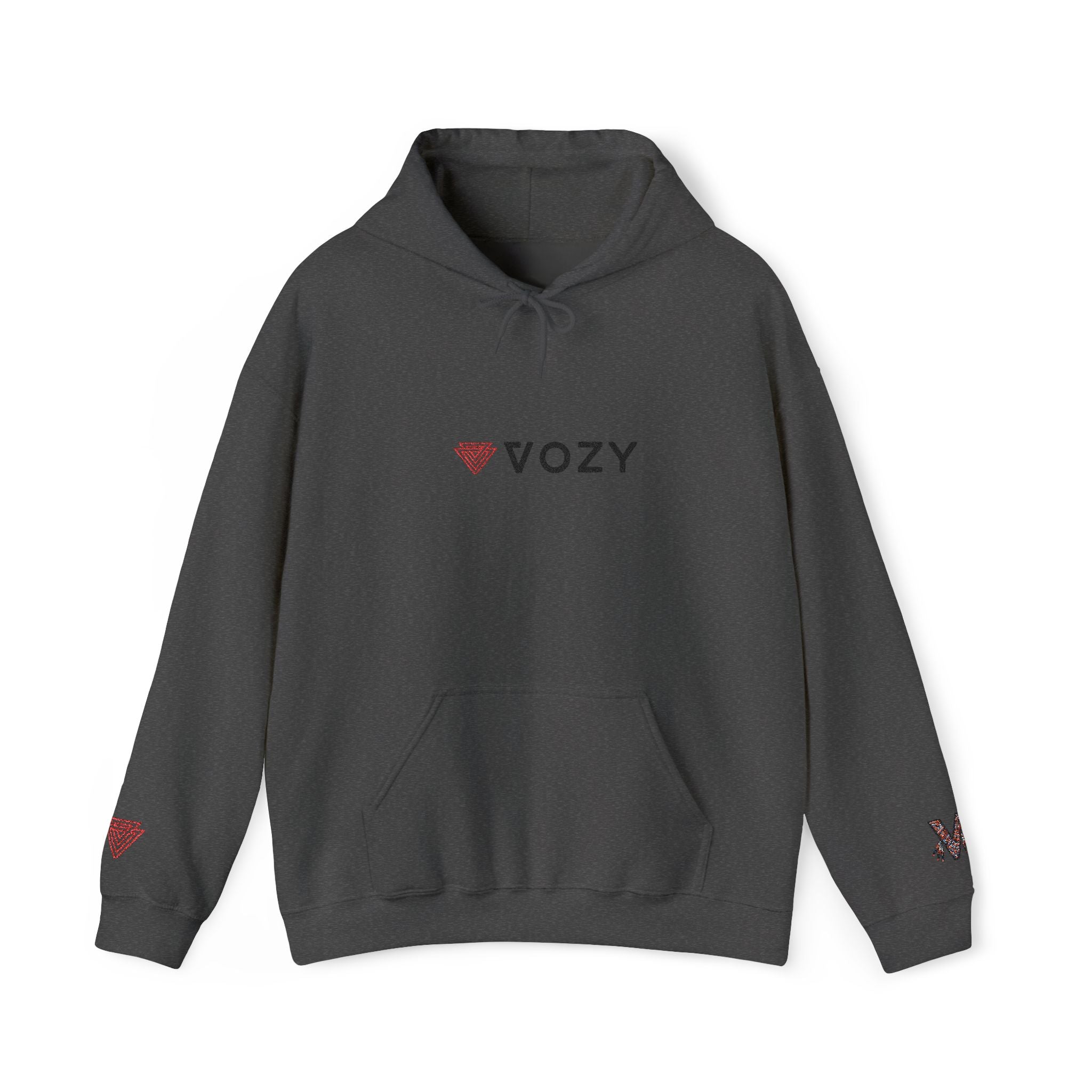 New Vozy Vibrant Graphic Unisex Hooded Sweatshirt - Perfect for Every Casual Occasion, Gift for Friends, Streetwear, Cozy Lounge.
