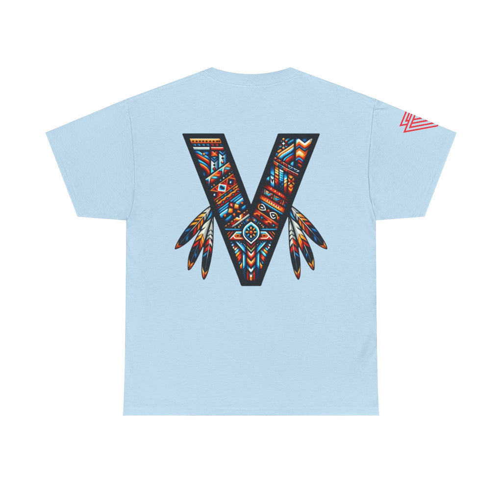 New Unisex Vozy T-shirt!! Vibrant Native-Inspired Tee, Unisex Heavy Cotton T-Shirt, Boho Graphic Tee, Casual Wear.