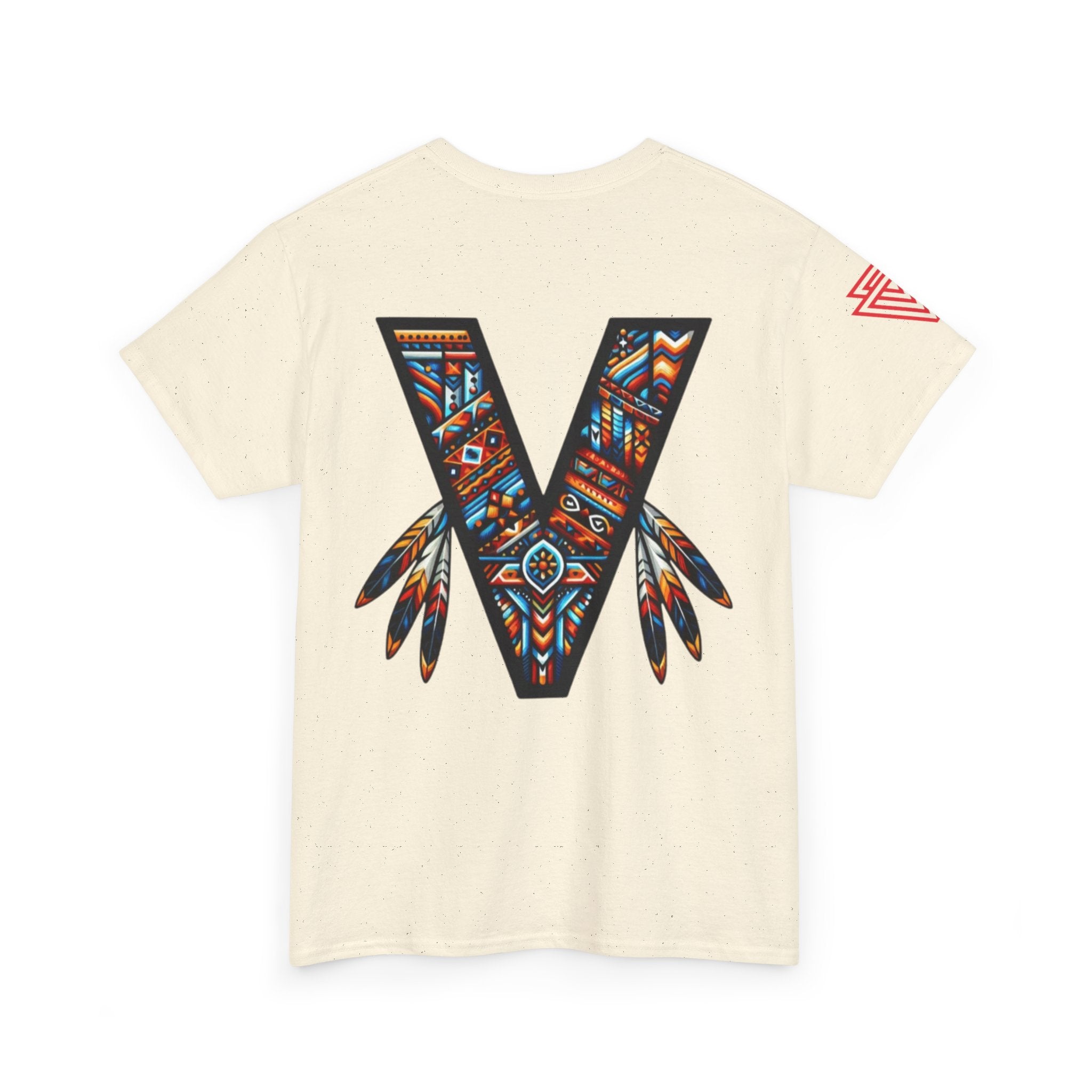 New Unisex Vozy T-shirt!! Vibrant Native-Inspired Tee, Unisex Heavy Cotton T-Shirt, Boho Graphic Tee, Casual Wear.