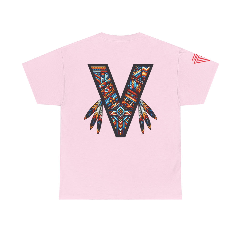 New Unisex Vozy T-shirt!! Vibrant Native-Inspired Tee, Unisex Heavy Cotton T-Shirt, Boho Graphic Tee, Casual Wear.