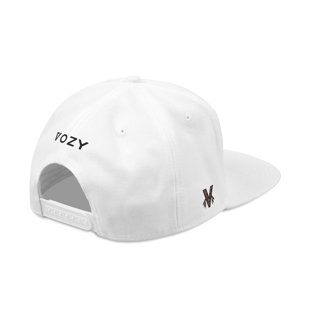 New Vozy Vibrant Embroidered Snapback Hat, Trendy Cap, Streetwear Accessory, Gift for Him/Her, Casual Style Headwear!