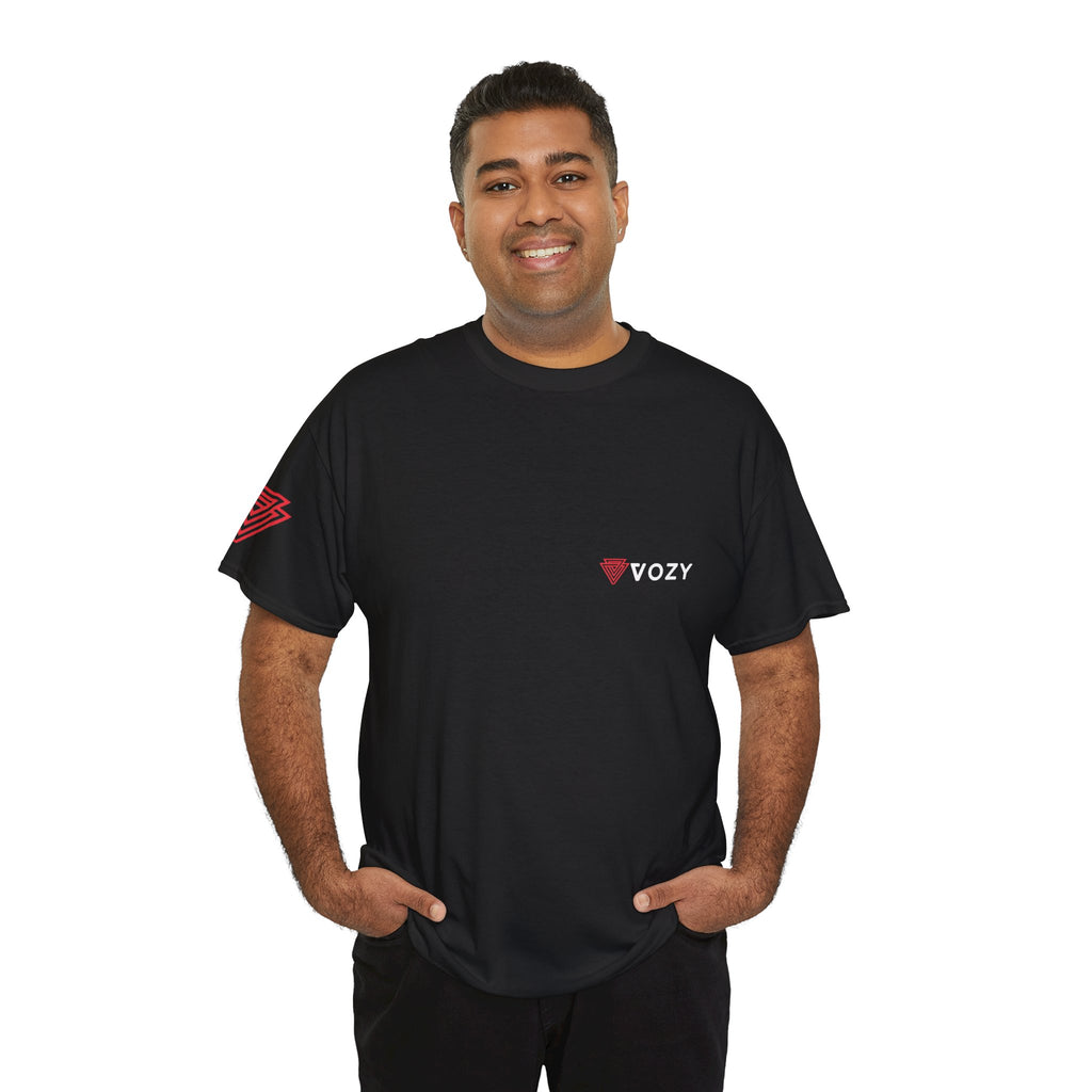 New Vozy T-shirt Designs!!! Trendy Unisex Heavy Cotton Tee, Casual Wear, Graphic Tee, Streetwear, Everyday Comfort, Gift for Him/Her