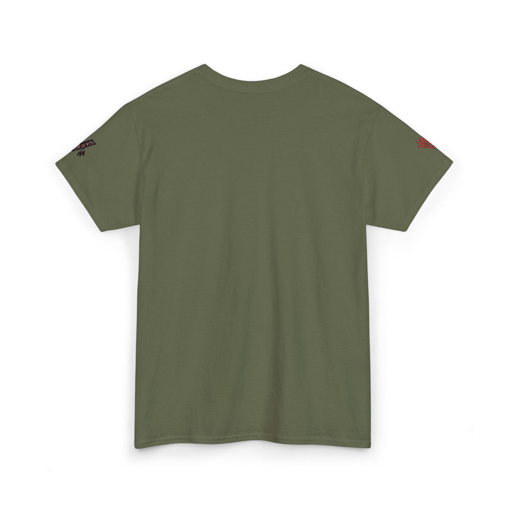 New Vozy Unisex Heavy Cotton Tee with Cool Design - Casual Wear, Graphic Shirt, Streetwear Fashion, Gift for Friends, Everyday Comfort.