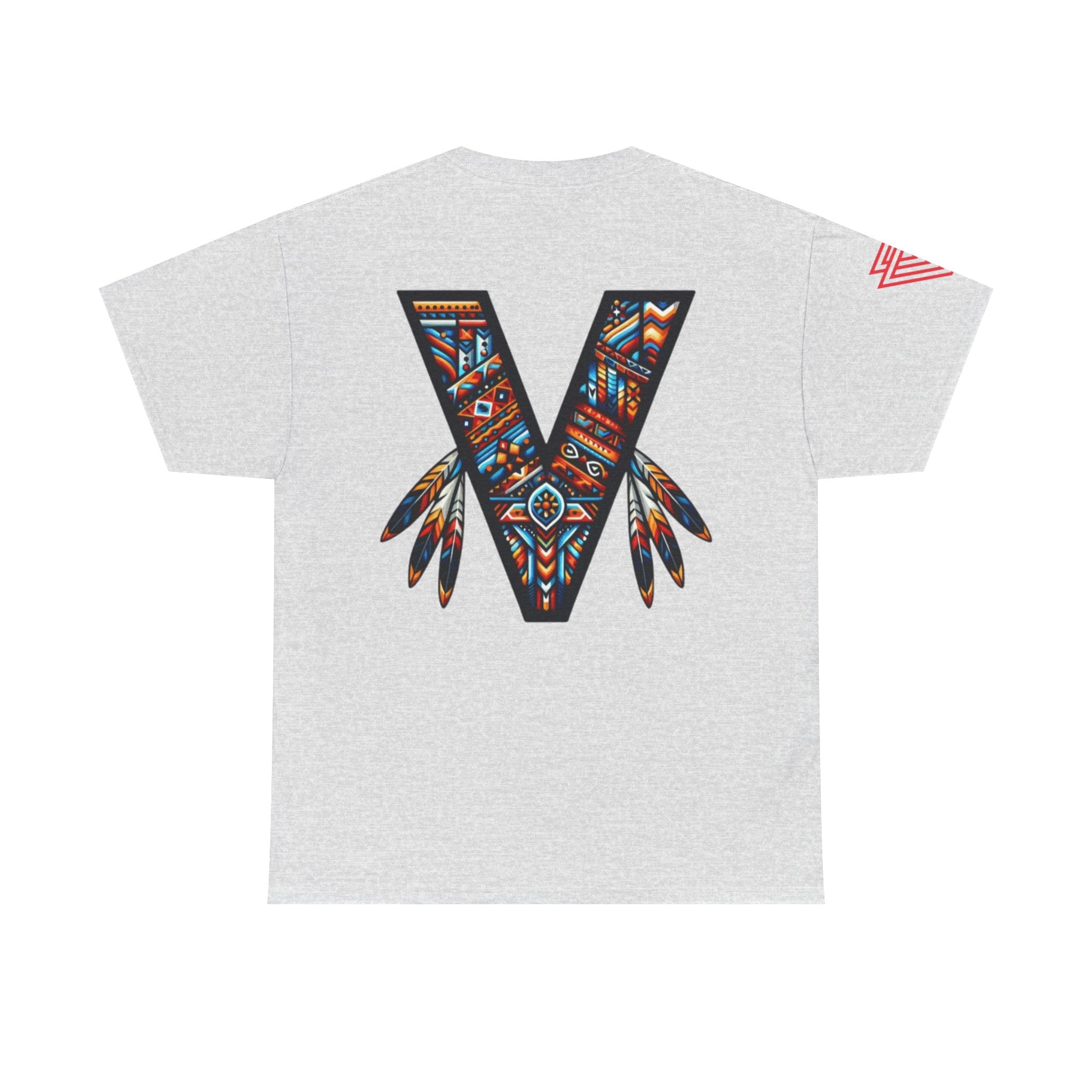 New Unisex Vozy T-shirt!! Vibrant Native-Inspired Tee, Unisex Heavy Cotton T-Shirt, Boho Graphic Tee, Casual Wear.