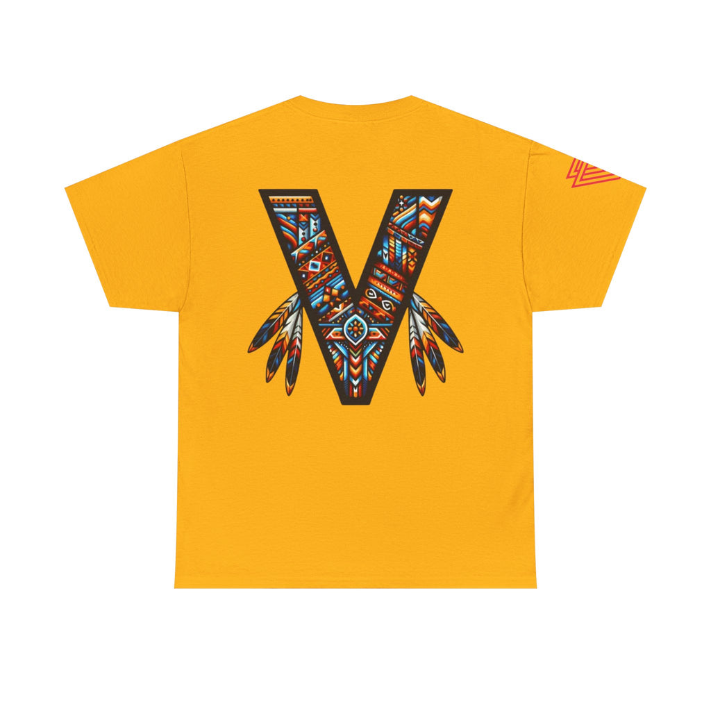 New Unisex Vozy T-shirt!! Vibrant Native-Inspired Tee, Unisex Heavy Cotton T-Shirt, Boho Graphic Tee, Casual Wear.